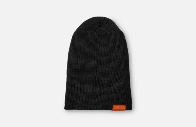Red Wing Shoes Hats | Merino Wool Knit Beanie Hat Black – Accessories - Image 2