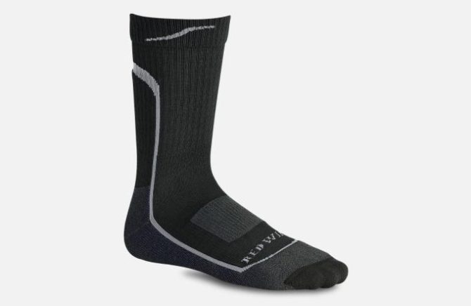 Red Wing Shoes Socks | Premium Safety Women's Light Weight 3/4 Crew – Accessories