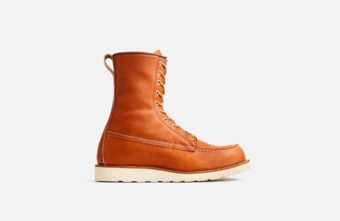Red Wing Shoes Classic Moc | 8-inch Classic Moc Brown – Heritage