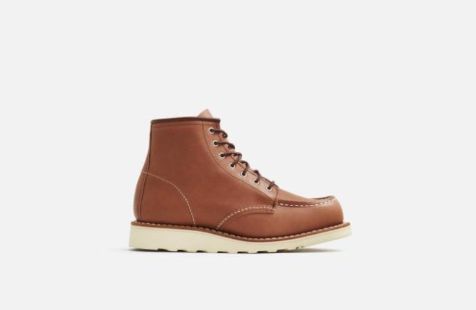 Red Wing Shoes Classic Moc | 6-Inch Classic Moc Mocha – Heritage