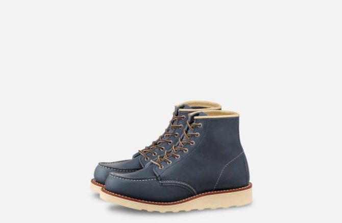 Red Wing Shoes Classic Moc | 6-Inch Classic Moc Indigo – Heritage - Image 5