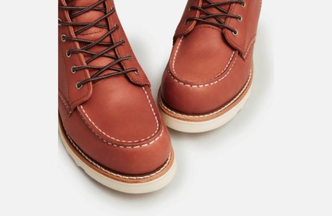 Red Wing Shoes Classic Moc | 6-Inch Classic Moc Auburn – Heritage - Image 8