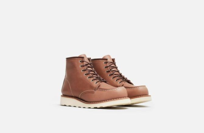 Red Wing Shoes Classic Moc | 6-Inch Classic Moc Mocha – Heritage - Image 3