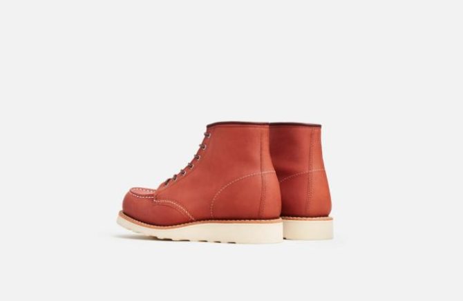 Red Wing Shoes Classic Moc | 6-Inch Classic Moc Auburn – Heritage - Image 4