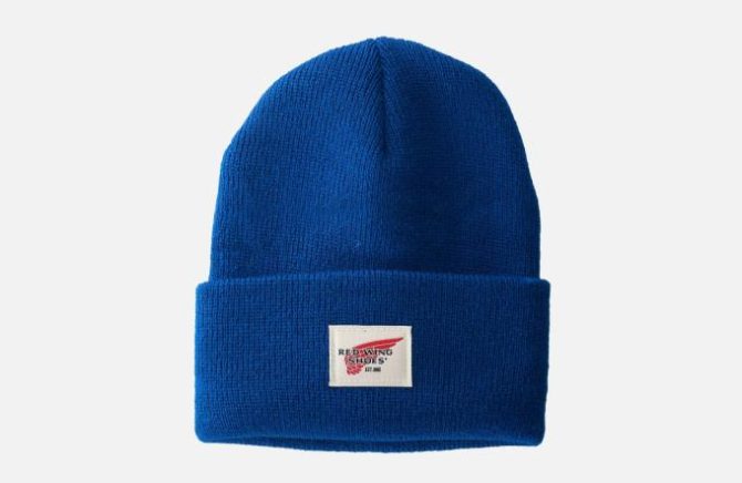 Red Wing Shoes Hats | Kids Cuffed Beanie Hat Royal – Accessories