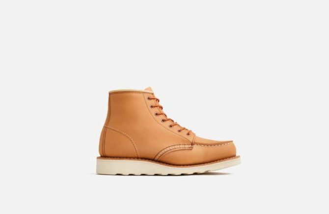 Red Wing Shoes Classic Moc | 6-Inch Classic Moc Tan – Heritage