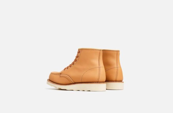 Red Wing Shoes Classic Moc | 6-Inch Classic Moc Tan – Heritage - Image 4