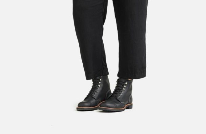 Red Wing Shoes Iron Ranger | Iron Ranger Black – Heritage - Image 2