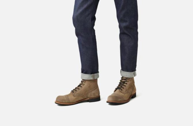 Red Wing Shoes Iron Ranger | IRON RANGER Slate – Heritage - Image 2