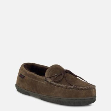 Red Wing Shoes Slippers | Fleece-Lined Suede Loafer Slippers – Accessories