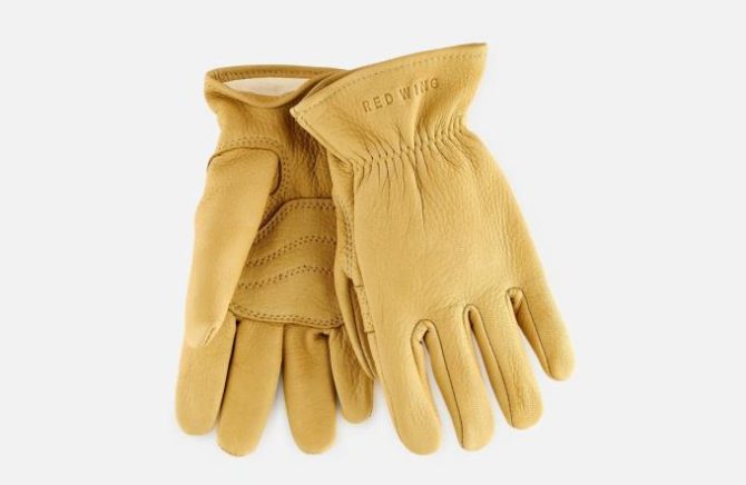 Red Wing Shoes Gloves | Lined Buckskin Leather Glove – Accessories