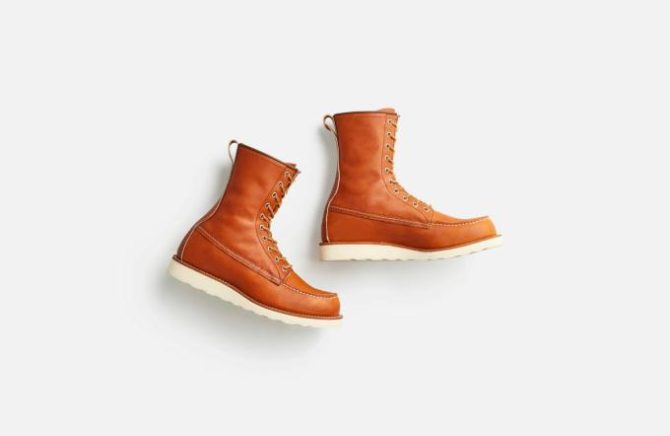 Red Wing Shoes Classic Moc | 8-inch Classic Moc Brown – Heritage - Image 7