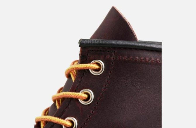 Red Wing Shoes Classic Moc | Classic Moc Blackcherry – Heritage - Image 7