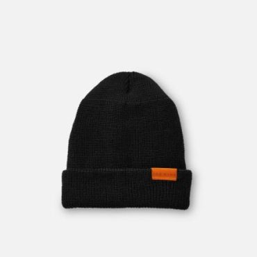 Red Wing Shoes Hats | Merino Wool Knit Beanie Hat Black – Accessories