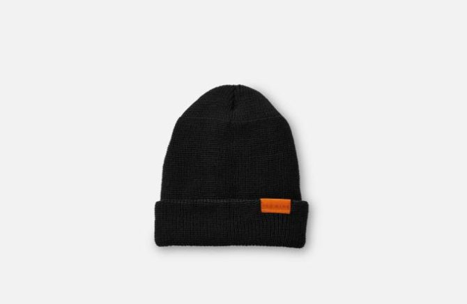 Red Wing Shoes Hats | Merino Wool Knit Beanie Hat Black – Accessories