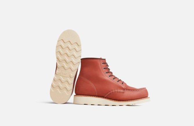 Red Wing Shoes Classic Moc | 6-Inch Classic Moc Auburn – Heritage - Image 7