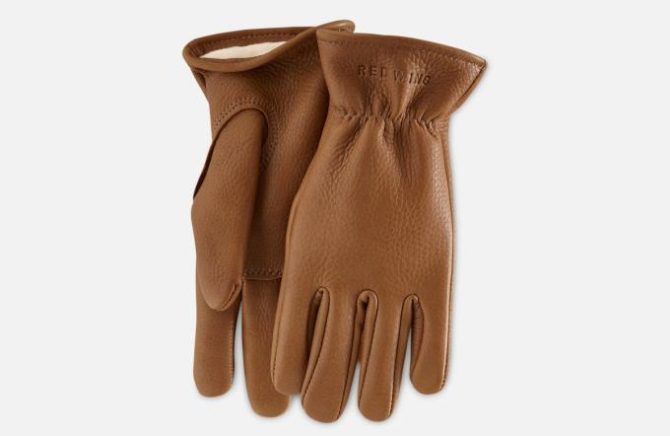 Red Wing Shoes Gloves | Lined Buckskin Leather Glove – Accessories