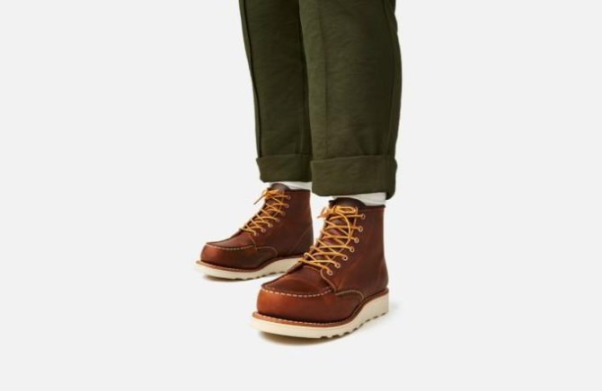 Red Wing Shoes Classic Moc | 6-Inch Classic Moc Copper – Heritage - Image 2