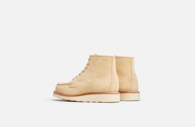 Red Wing Shoes Classic Moc | 6-Inch Classic Moc Cream – Heritage - Image 4