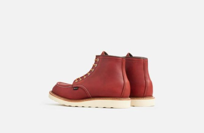 Red Wing Shoes Classic Moc | Gore-Tex® Moc Russet – Heritage - Image 4