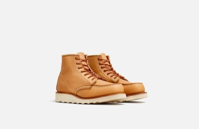 Red Wing Shoes Classic Moc | 6-Inch Classic Moc Tan – Heritage - Image 3