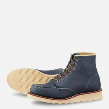 Red Wing Shoes Classic Moc | 6-Inch Classic Moc Indigo – Heritage