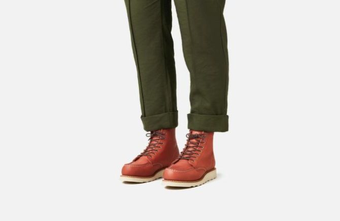 Red Wing Shoes Classic Moc | 6-Inch Classic Moc Auburn – Heritage - Image 2