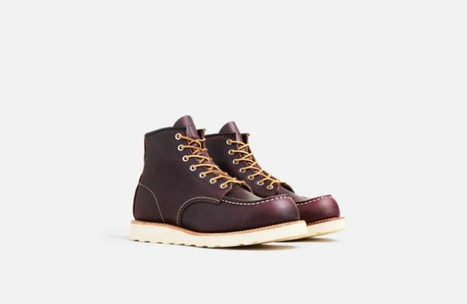 Red Wing Shoes Classic Moc | Classic Moc Blackcherry – Heritage - Image 3