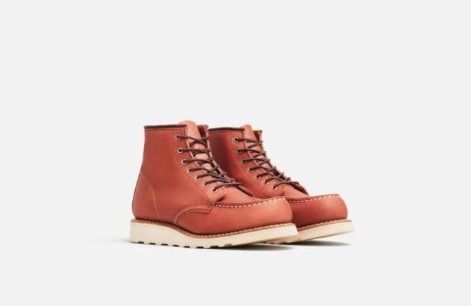 Red Wing Shoes Classic Moc | 6-Inch Classic Moc Auburn – Heritage - Image 3