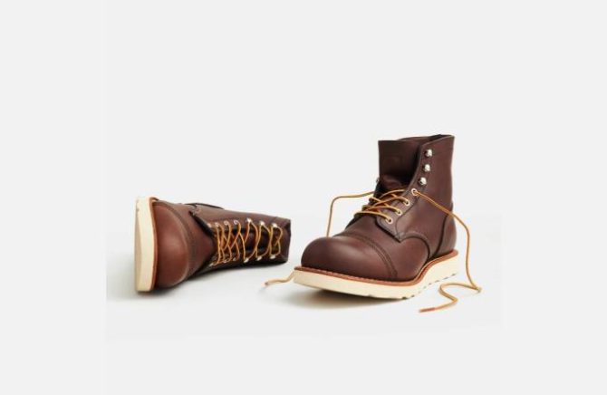 Red Wing Shoes Iron Ranger | Iron Ranger Traction Tred Amber – Heritage - Image 7