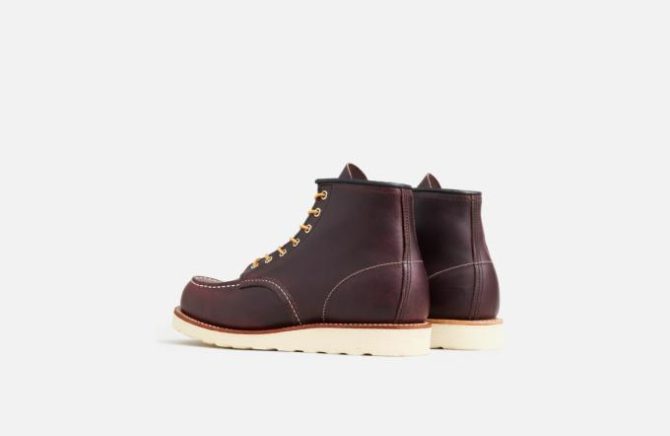 Red Wing Shoes Classic Moc | Classic Moc Blackcherry – Heritage - Image 4