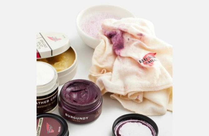 Red Wing Shoes Care Products | Burgundy Boot Cream – Accessories - Image 2