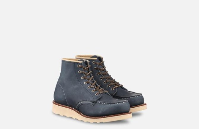 Red Wing Shoes Classic Moc | 6-Inch Classic Moc Indigo – Heritage - Image 2