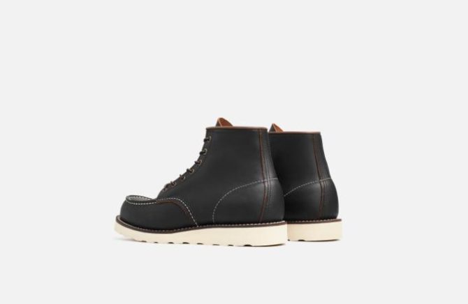 Red Wing Shoes Classic Moc | Classic Moc Black – Heritage - Image 4